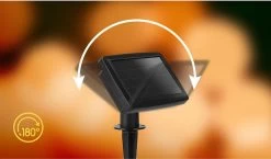 Aigostar 10VRG Solar Lichtsnoer - Lichtslinger Op Zonne-energie - Lampjes Slinger - 20 Transparante LED - 3000K - 5.8 Meter -Philips Hue Winkel 1200x704 2