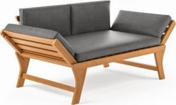 Loungebank Tuin FSC Antraciet – Makkelijk Verstelbaar Lounge Bank Balkon – Tuinbank Lounge Hardhout FSC – Perfecthomeshop -Philips Hue Winkel 1200x720 2