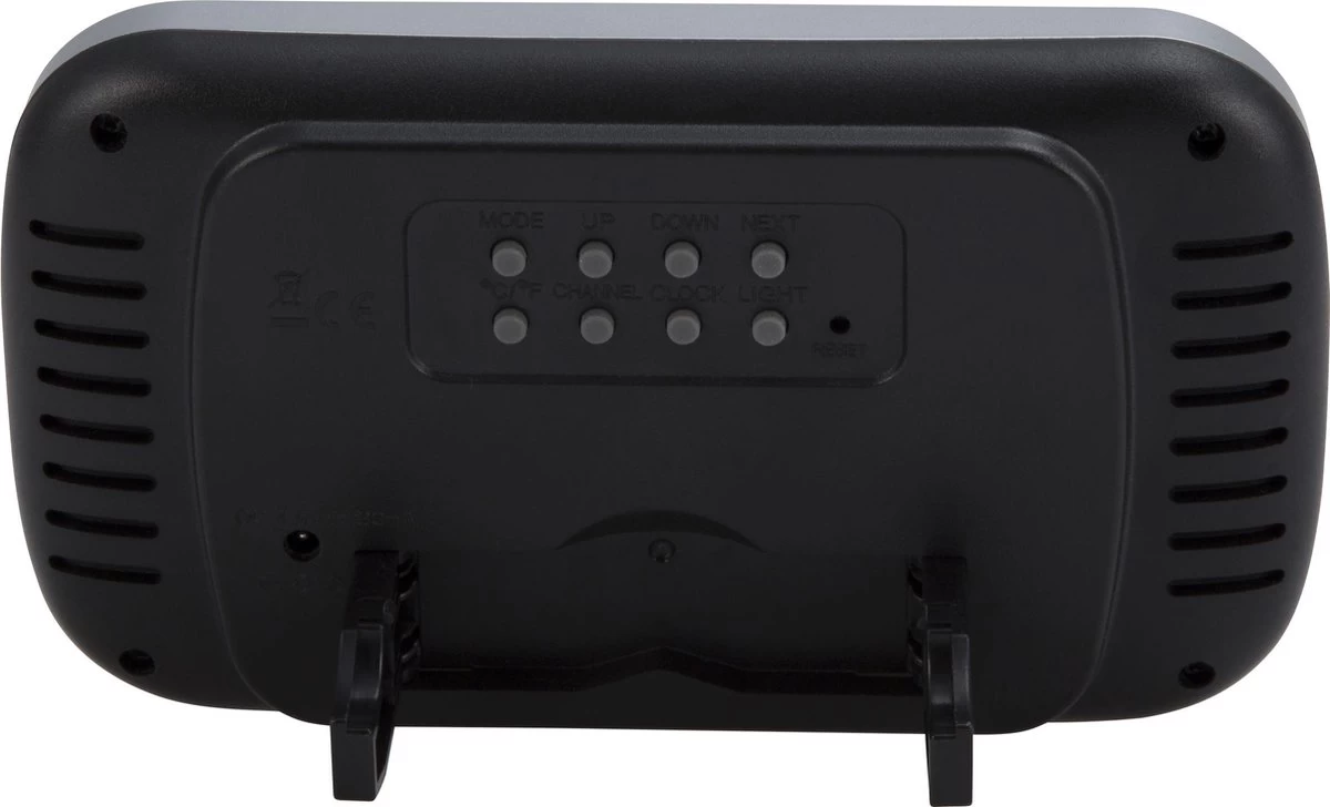 Alecto WS-1650 Weerstation - Draadloze Buitensensor En Geanimeerde Weersvoorspelling - Zwart 13 Alecto WS-1650 Weerstation - Draadloze Buitensensor En Geanimeerde Weersvoorspelling - Zwart - Afbeelding 11