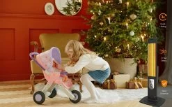 MirKraft - Infrarood Straalkachel - Terrasverwarmer-voor Binnen En Buiten - 2500W - ZWART -Philips Hue Winkel 1200x742 5