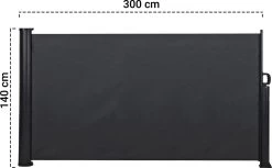 MaxxGarden Oprolbaar Windscherm - 300 X 140cm 17 MaxxGarden Oprolbaar Windscherm - 300 X 140cm -Philips Hue Winkel 1200x743 10