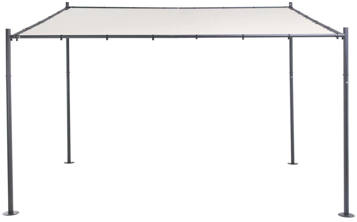 SORARA® Milano Overkapping / Paviljoen - Zand - 285 X 400 Cm. 3 SORARA® Milano Overkapping / Paviljoen - Zand - 285 X 400 Cm.