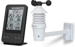 Bresser Professionele 3-in-1 Windmeter Incl. Luchtvochtigheids- En Temperatuurmeter