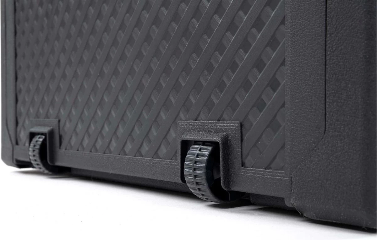 Keter Emily Opbergbox - 118x45x57 Cm - 270L - Grafiet 4 Keter Emily Opbergbox - 118x45x57 Cm - 270L - Grafiet - Afbeelding 2