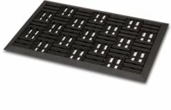 Intrada Nederland - Deurmat - Rubber - 45 X 75 Cm - Zwart