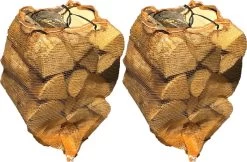 Haardhout Ovengedroogd Eiken, Beuken & Berk- 2 Stuks