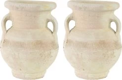 Buiten Amfoor/amfora Kruik Creme Wit Keramiek 25 Cm - Aardewerk Tuindecoratie - Amforen/amforas Voor Buiten/tuin 14 Buiten Amfoor/amfora Kruik Creme Wit Keramiek 25 Cm - Aardewerk Tuindecoratie - Amforen/amforas Voor Buiten/tuin -Philips Hue Winkel 1200x789 3