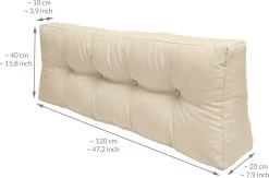 Beautissu Elements – Palletkussen 120x40cm - Rugkussen Natuur In Matraskussen Kwaliteit 12 Beautissu Elements – Palletkussen 120x40cm - Rugkussen Natuur In Matraskussen Kwaliteit -Philips Hue Winkel 1200x790