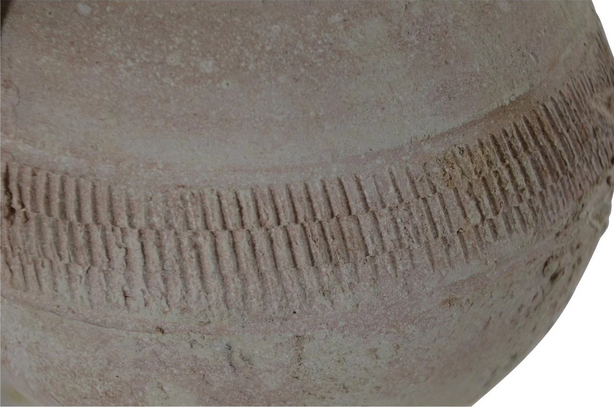 Buiten Amfoor/amfora Kruik Creme Wit Keramiek 25 Cm - Aardewerk Tuindecoratie - Amforen/amforas Voor Buiten/tuin 6 Buiten Amfoor/amfora Kruik Creme Wit Keramiek 25 Cm - Aardewerk Tuindecoratie - Amforen/amforas Voor Buiten/tuin - Afbeelding 4