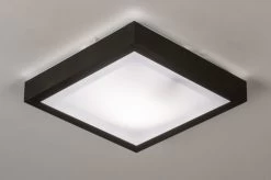 Lumidora Plafondlamp 73918 - E27 - Zwart - Wit - Kunststof - Buitenlamp - Badkamerlamp - IP44 -Philips Hue Winkel 1200x797 5
