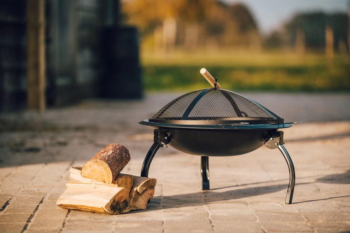 MaxxGarden Vuurschaal - Terrashaard - Vuurkorf - Opvouwbaar - Rond - 56cm 10 MaxxGarden Vuurschaal - Terrashaard - Vuurkorf - Opvouwbaar - Rond - 56cm - Afbeelding 8