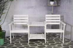 Tuinbank - Romeo Tete A Tete - Wit - 170cm -Philips Hue Winkel 1200x799 11