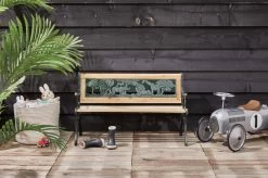 LIFA GARDEN Tuinbank Voor 2 Kinderen | Kinderbank Van Onbewerkt Hout En Ijzer | Nostalgische Tuinbank Met Jungle Afbeelding In De Rugleuning | Tuinbank Om Te Beitsen | 82 X 39 X 50 Cm -Philips Hue Winkel 1200x799 5