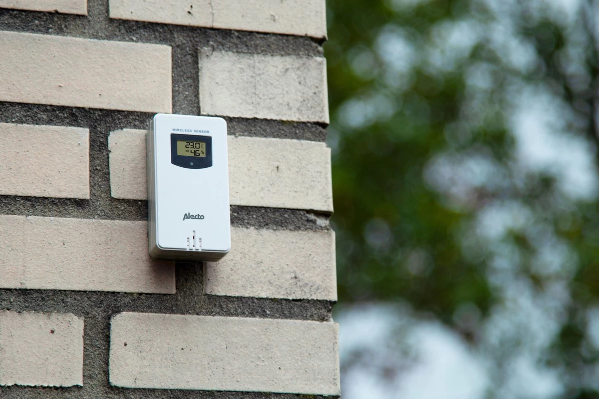 Alecto WS-1560 - Professioneel Weerstation Met Draadloze Buitensensor - Bamboe 8 Alecto WS-1560 - Professioneel Weerstation Met Draadloze Buitensensor - Bamboe - Afbeelding 6