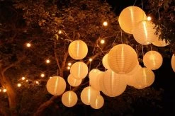 Merkloos Nylon Lampionnen - Wit - 10 Stuks - Incl. Led Met Afstandbediening - Incl. Handige Ophanghaakjes -Philips Hue Winkel 1200x799 63