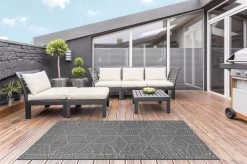 Vloerkleed POGO EC2002 Antraciet - Platgewoven Voor BINNEN & BUITEN - 80cm X 140cm -Philips Hue Winkel 1200x799 64