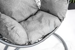 Hangstoel - Ei Stoel - Met Grijze Standaard & Kussens - Tot 125kg -Philips Hue Winkel 1200x800 144