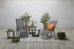 Garden Impressions - Sol Verstelbare Tuinstoel - Aluminium - Zwart -Philips Hue Winkel 1200x800 18