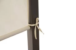 MaxxGarden Pergola - Partytent - Tuinpaviljoen Met één Gesloten Zijkant - 3x3x2,3 M - Cream -Philips Hue Winkel 1200x800 29