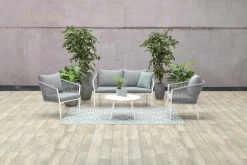 Garden Impressions Fleurie Loungeset 4-delig - Rope - Mat Wit/ Licht Grijs -Philips Hue Winkel 1200x800 3
