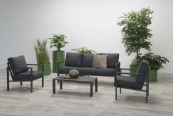 Garden Impressions Durban Loungeset - 4-delig - Zwart 31 Garden Impressions Durban Loungeset - 4-delig - Zwart -Philips Hue Winkel 1200x800 311