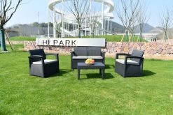 MaxxGarden Rattan Loungeset - 4 Persoons Zithoek - Design Wicker Tuinset -Philips Hue Winkel 1200x800 342