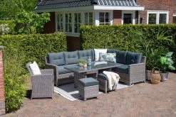 Garden Impressions Blue Bird Dining Loungeset 5-delig - Rechts - Bruin/antraciet -Philips Hue Winkel 1200x800 353
