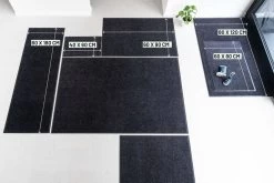 Deurmat/Loper Binnen Studio M - NEON - Droogloopmat Binnen/Keukenloper 60X180 Cm - Schoonloopmat - Antislip Deurmat - Deurtapijt- Kwalitatieve Binnenmat - Inloopmat - Deurmatten Voor Binnen - Deurmat Voordeur - Matten - Verschillende Afmetingen -Philips Hue Winkel 1200x800 480