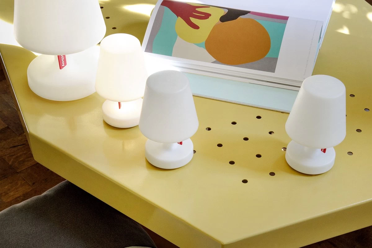 Fatboy Edison The Mini - 3 Kleine Witte Tafellampjes - Oplaadbare Bedlampjes - Slaapkamer Lamp Nachtkastje - Draadloos 14 Fatboy Edison The Mini - 3 Kleine Witte Tafellampjes - Oplaadbare Bedlampjes - Slaapkamer Lamp Nachtkastje - Draadloos - Afbeelding 12