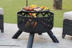 Bali Outdoors BBQ Vuurgrill -Vuurschaal - 61.8cm - Tuinhaard - Houtskool BBQ Grill -Philips Hue Winkel 1200x800 542