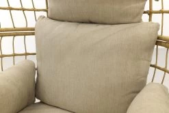 Lola Egg Relaxstoel - Natural Sand - Mand Stoel -Philips Hue Winkel 1200x800 59