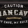 Mancave My Cave My Rules - Metalen Wandbord In Reliëf 20 X 30 Cm 1 Mancave My Cave My Rules - Metalen Wandbord In Reliëf 20 X 30 Cm -Philips Hue Winkel 1200x804 13