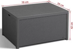 Allibert Arica Tuintafel - 79x59,5x42 Cm - Grafiet -Philips Hue Winkel 1200x806 2