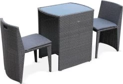 Alice's Garden Balkonset Doppio - 2 Stoelen - Inschuifbaar - Wicker - Grijs 14 Alice's Garden Balkonset Doppio - 2 Stoelen - Inschuifbaar - Wicker - Grijs -Philips Hue Winkel 1200x819 2