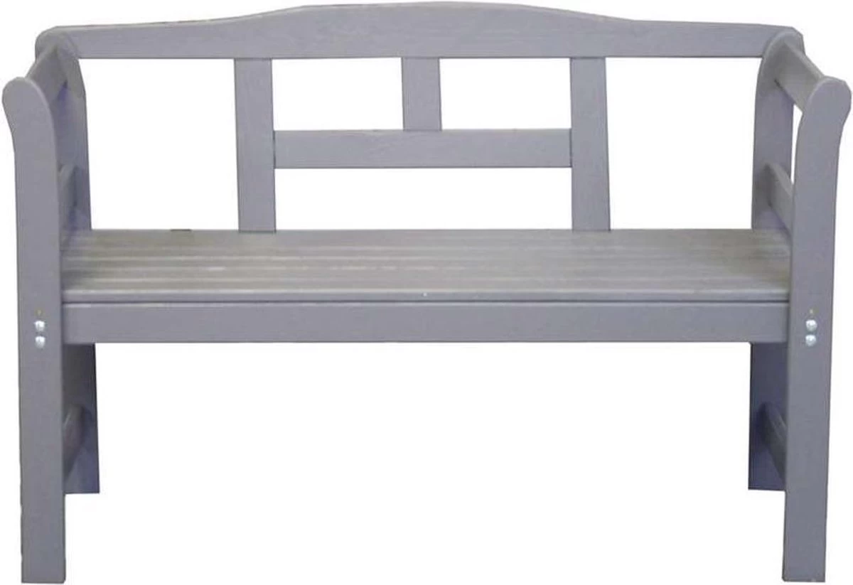 SenS-Line Friesen Tuinbank - Hout - Grijs 4 SenS-Line Friesen Tuinbank - Hout - Grijs - Afbeelding 2