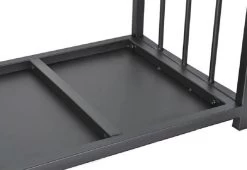 OpenHaard Set / Haardstel Voor Houtkachel Bestaande Uit Houtmand Met Uitneembare Hoes Voor Haardhout & Kachelhout + 5 Delige Set Met Haard & Kachel Accessoires Tang Pook Schep Borstel In Stabiele Standaard - Nu Met 30 Aanmaakblokjes - Haard Vuurkorf -Philips Hue Winkel 1200x826 6