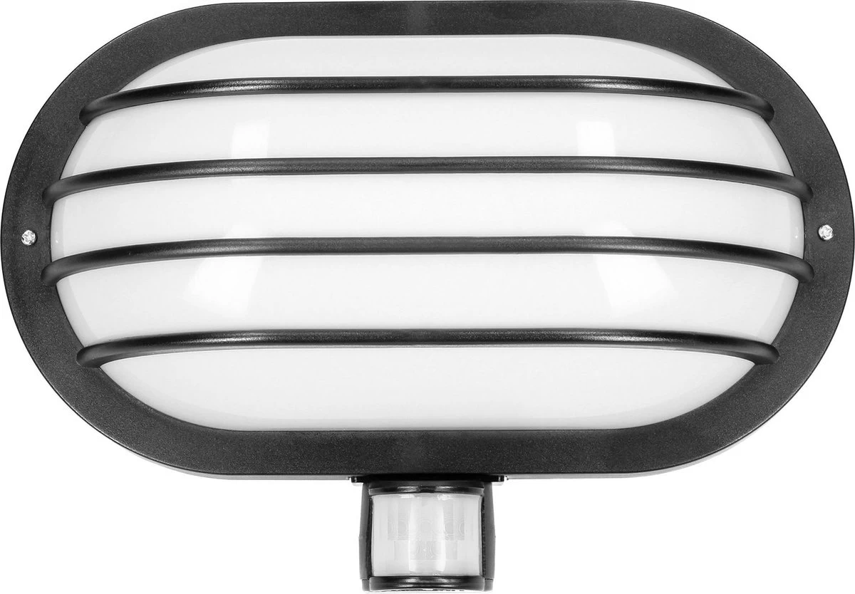 Buitenlamp Met Bewegingssensor LASO - Tuinverlichting 180° - Buitenverlichting Met IP44 - Wandlamp Buiten - Muurlamp 230 Volt Voor Max. 60 Watt - Zwart 7 Buitenlamp Met Bewegingssensor LASO - Tuinverlichting 180° - Buitenverlichting Met IP44 - Wandlamp Buiten - Muurlamp 230 Volt Voor Max. 60 Watt - Zwart - Afbeelding 5