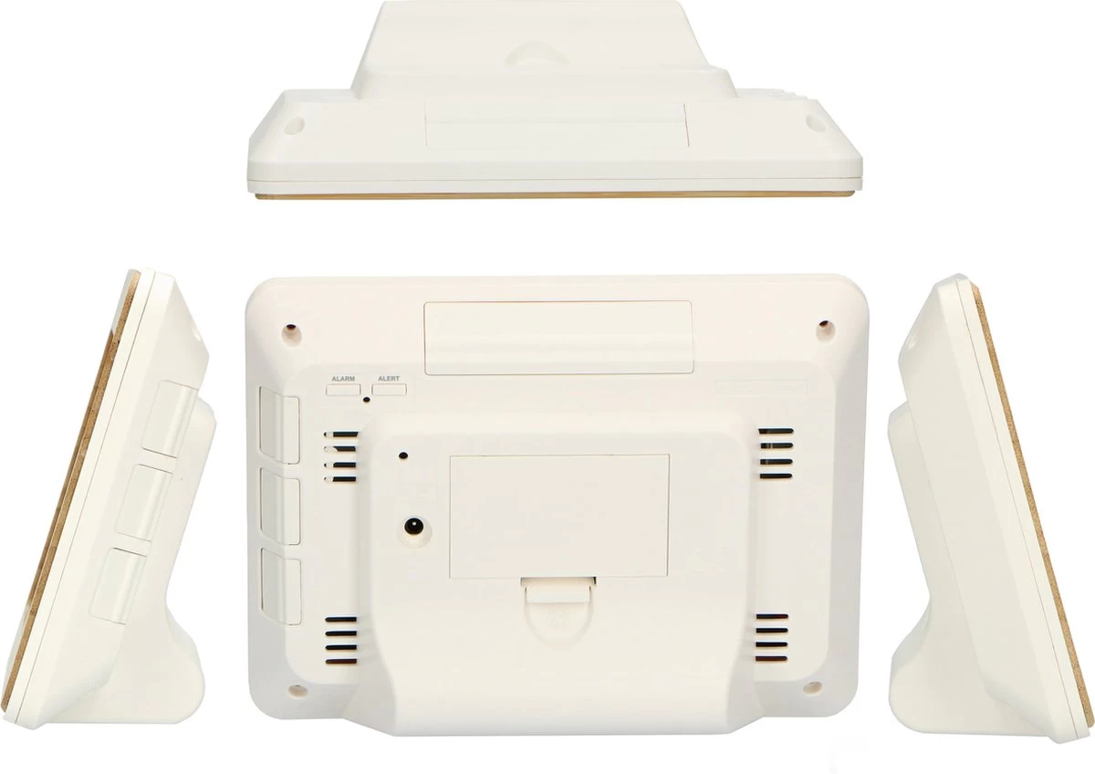 Alecto WS-1560 - Professioneel Weerstation Met Draadloze Buitensensor - Bamboe 9 Alecto WS-1560 - Professioneel Weerstation Met Draadloze Buitensensor - Bamboe - Afbeelding 7