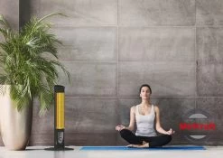 MirKraft - Infrarood Straalkachel - Terrasverwarmer-voor Binnen En Buiten - 2500W - ZWART -Philips Hue Winkel 1200x848 7