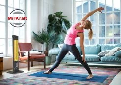 MirKraft - Infrarood Straalkachel - Terrasverwarmer-voor Binnen En Buiten - 2500W - ZWART -Philips Hue Winkel 1200x848 8