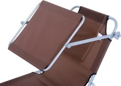 Outsunny Ligstoel Ligbank Voor Buiten Ligstoel Voor Op Het Strand Inklapbaar Met Zonnedak 3 Kleuren 84B-001 -Philips Hue Winkel 1200x849 1