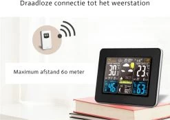 Weerstation Binnen En Buiten - Hygrometer- Draadloos Weerstation Met Buitensensor Tot 60 Meter Bereik - Waterdicht - SEVEND® -Philips Hue Winkel 1200x851 5