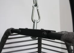 Pro Garden Lowander Hangstoel Egg 191x126x126- Schommelstoel Met Rattan Cocoon En Robuust Stalen Standaard Incl. Kussens - Volledig Inklapbaar - Lichtgrijs -Philips Hue Winkel 1200x855 1