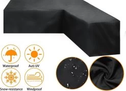 BOTC Tuinbank Beschermhoes - Beschermhoes Voor Hoekbank - Premium Tuinbank Beschermhoes - L-vorm - 300/98 X 300/98 X 70cm - Zwart 16 BOTC Tuinbank Beschermhoes - Beschermhoes Voor Hoekbank - Premium Tuinbank Beschermhoes - L-vorm - 300/98 X 300/98 X 70cm - Zwart -Philips Hue Winkel 1200x869