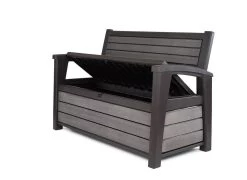 Keter - Hudson Bench Box - 2-zits Bank - Opbergbox - Hout Look & Feel - 227L - 138x63x89cm - Antraciet 22 Keter - Hudson Bench Box - 2-zits Bank - Opbergbox - Hout Look & Feel - 227L - 138x63x89cm - Antraciet -Philips Hue Winkel 1200x873 1
