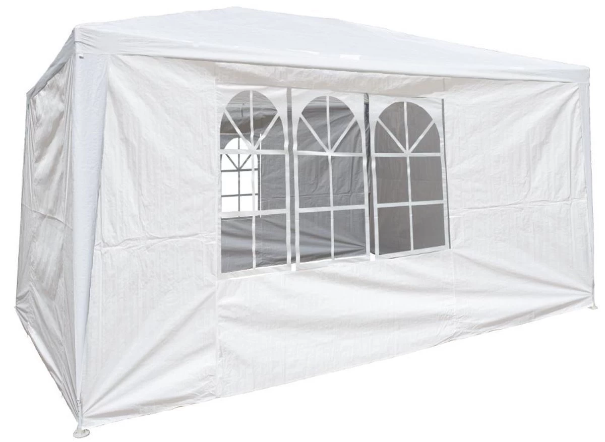 Garden Royal Partytent 3x4m Wit Met 4 Zijwanden 8 Garden Royal Partytent 3x4m Wit Met 4 Zijwanden - Afbeelding 6