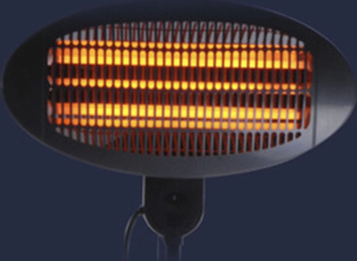 Merkloos Exellent Electrics Terrasverwarmer - Staand - 3 Warmte Standen - Tot 2000 Watt 4 Merkloos Exellent Electrics Terrasverwarmer - Staand - 3 Warmte Standen - Tot 2000 Watt - Afbeelding 2