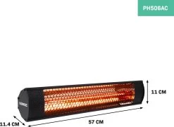VONROC Sfeervolle Terrasverwarmer – Marsili Compact 2000W – Hoog Rendement – Low Glare Lamp – Voor Muur Of Plafond 12 VONROC Sfeervolle Terrasverwarmer – Marsili Compact 2000W – Hoog Rendement – Low Glare Lamp – Voor Muur Of Plafond -Philips Hue Winkel 1200x879 7