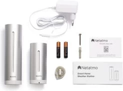 Netatmo Slim Weerstation Met Co2 Meter En Hygrometer + Regenmeter -Philips Hue Winkel 1200x883 6