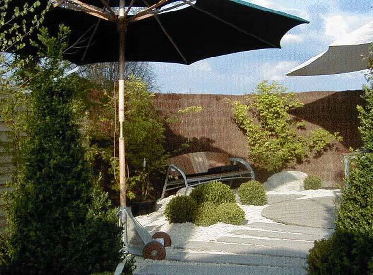 Intergard Heidematten Heidemat Tuinscherm 2x5m (1100gr/m2) 65% 5 Intergard Heidematten Heidemat Tuinscherm 2x5m (1100gr/m2) 65% - Afbeelding 3